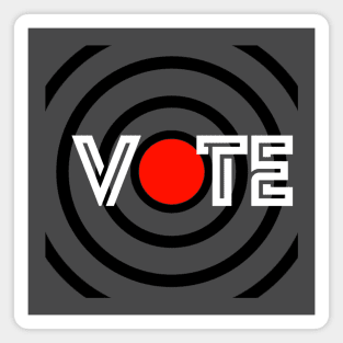 Vote Awesome Design Magnet